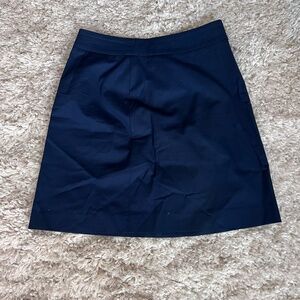 Ann Taylor Factory Navy Pencil Skirt 4P